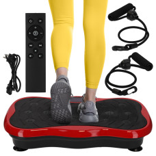 Вибрационная платформа 4FIZJO Ultra+ Black/Red